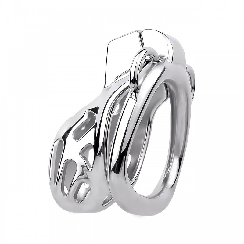 Stainless Steel Cobra Chastity Cage ZC227. Артикул: IXI63032