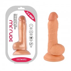 Realistic Dong Flesh Mr. Suction Cup Dildo Rude 7.3