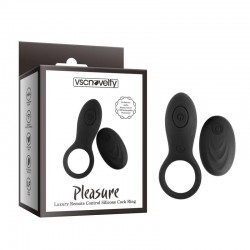     Pleasure Luxury Remote Control Silicone Cock Ring   