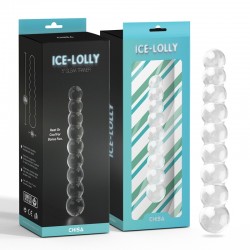 Glass dildo Glass Trainer Ice Lolly 4.5