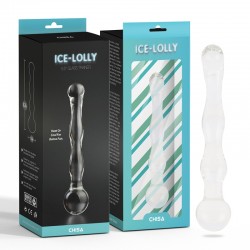 Glass dildo Glass Trainer Ice Lolly 6.5