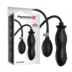 Squeezer-X Inflatable Penis Butt Plug