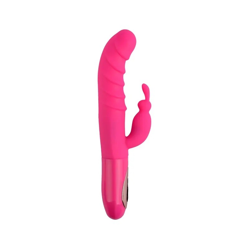 Вибратор розовый Pleasure Luxury Rabbit Vibrator Rebecca. Артикул: IXI63093