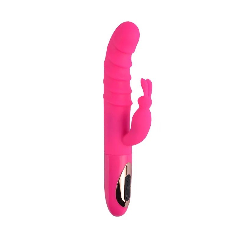 Вибратор розовый Pleasure Luxury Rabbit Vibrator Rebecca. Артикул: IXI63093