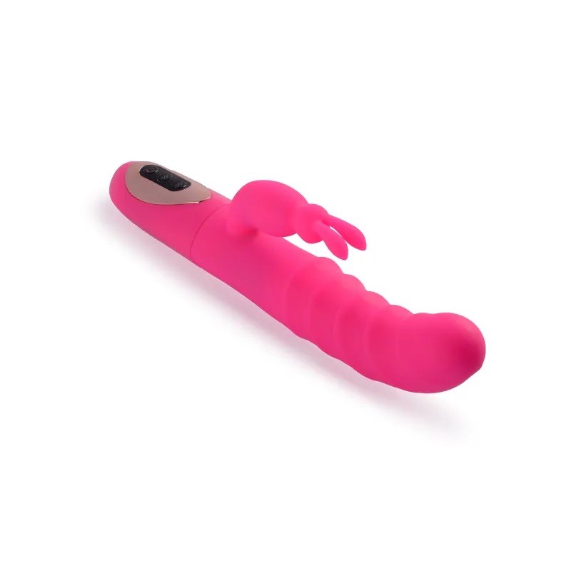 Вибратор розовый Pleasure Luxury Rabbit Vibrator Rebecca. Артикул: IXI63093