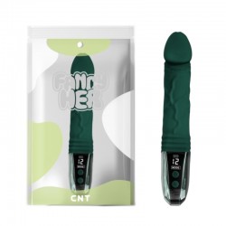  LCD Screen Dildo Vibrator Green   