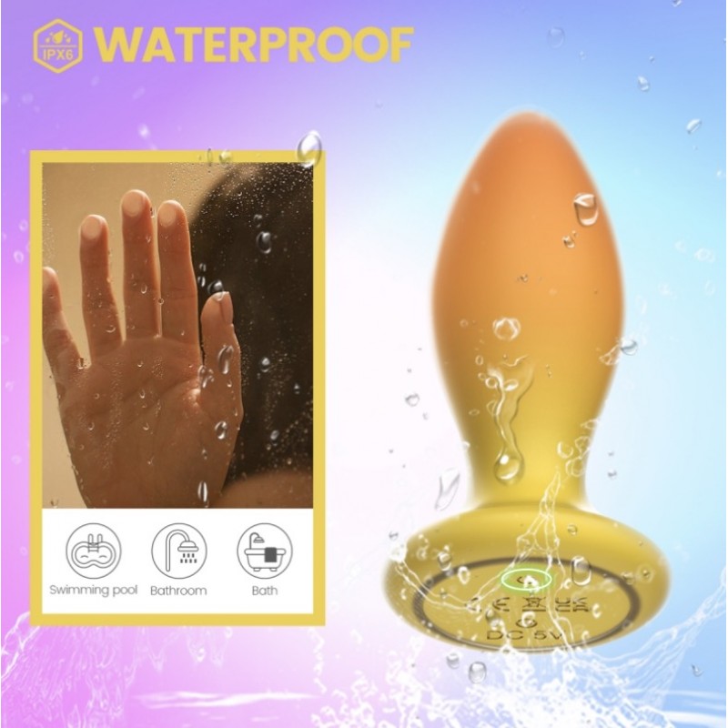 Butt plug Sweet Bomb Lemonade Plug Yellow. Артикул: IXI63123