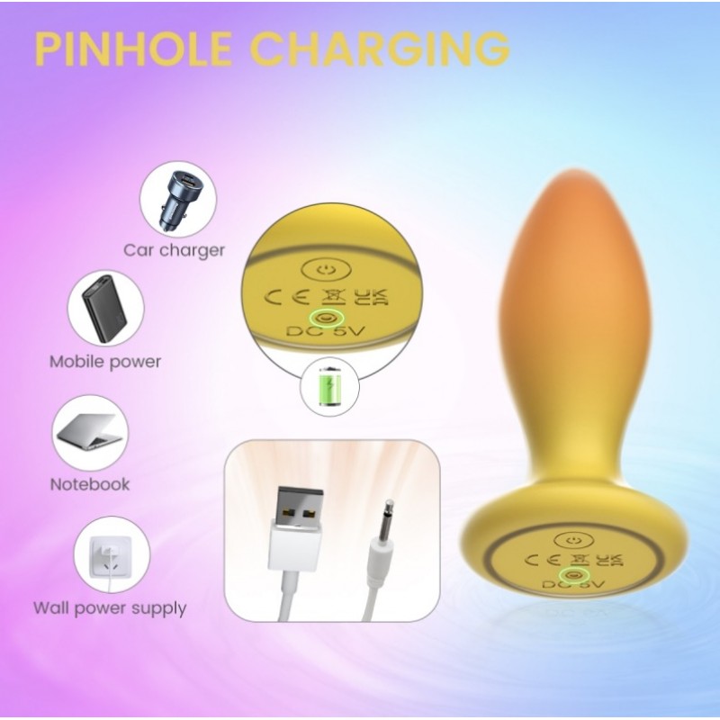 Butt plug Sweet Bomb Lemonade Plug Yellow. Артикул: IXI63123