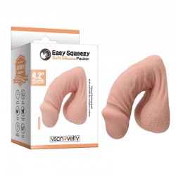 Simulation of male penis Easy Squeezy Soft Silicone Packer 4.2