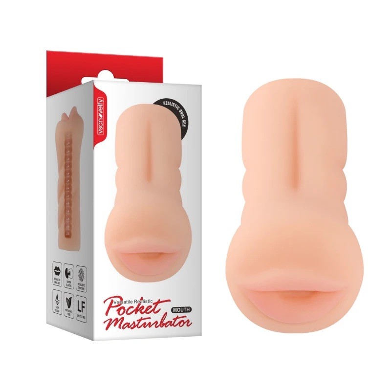 Мастурбатор для мужчин Versatile Realistic Pocket Masturbator Mouth. Артикул: IXI63144