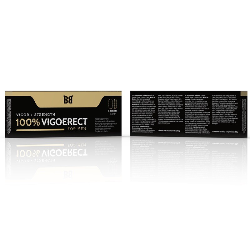 Сила в постели для мужчин 100% Vigoerect Vigor, 4 таблетки. Артикул: IXI63171