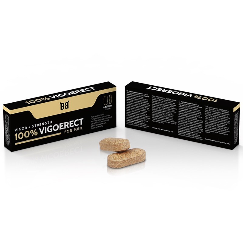 Сила в постели для мужчин 100% Vigoerect Vigor, 4 таблетки. Артикул: IXI63171