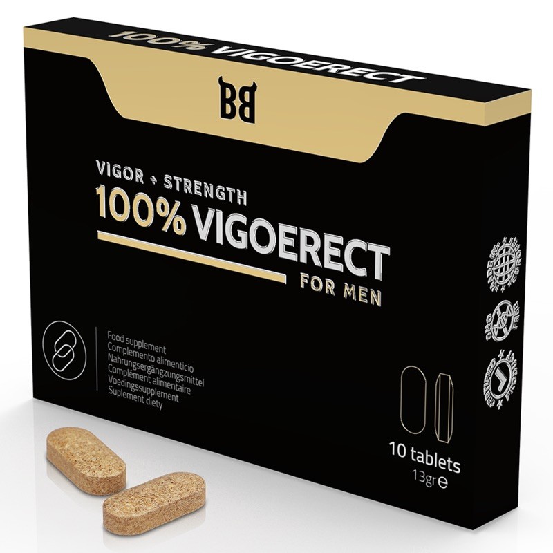 Улучшение эрекции Blackbull 100% Vigoerect Vigor Strength For Men, 10 таблеток. Артикул: IXI63175