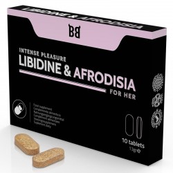 BLACKBULL BY SPARTAN - LIBIDINE & AFRODISIA INTENSE PLEASURE FOR HER 10 TABLETS