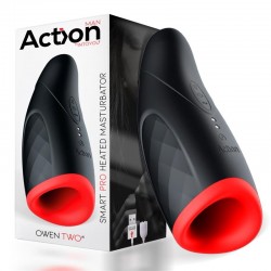 Vibrating masturbator for men Action Owen Two Smart Pro Heating Masturbator