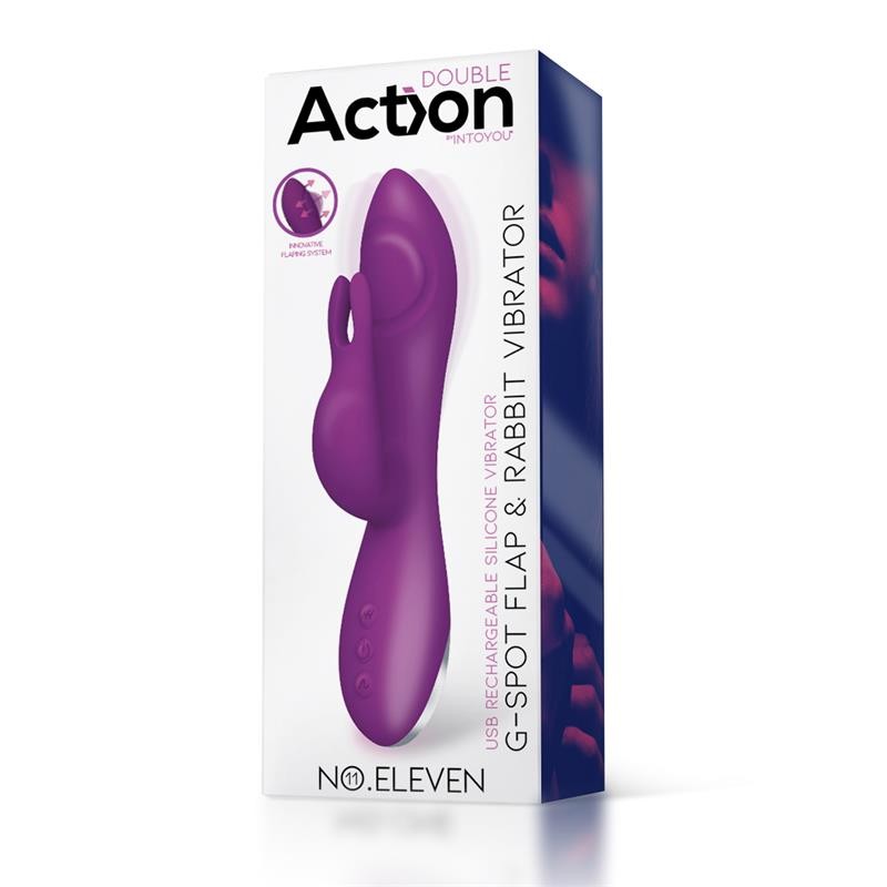 Вибратор для женщин Action No Eleven G-Spot Flap Rabbit Vibrator. Артикул: IXI63193