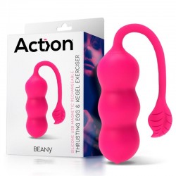Vaginal balls with vibration Action Beany Vibrating Kegel Egg