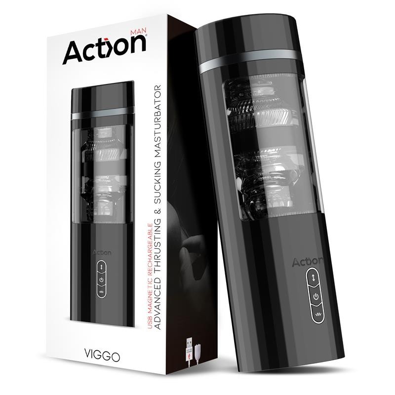 Вибромастурбатор для мужчин Action Viggo Advanced Masturbator. Артикул: IXI63205