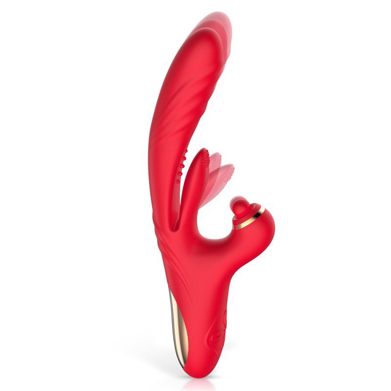 Вибратор тройной стимуляции Action Limbe Vibe Flip Flap Tongue. Артикул: IXI63207