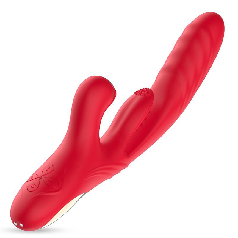 Вибратор тройной стимуляции Action Limbe Vibe Flip Flap Tongue. Артикул: IXI63207