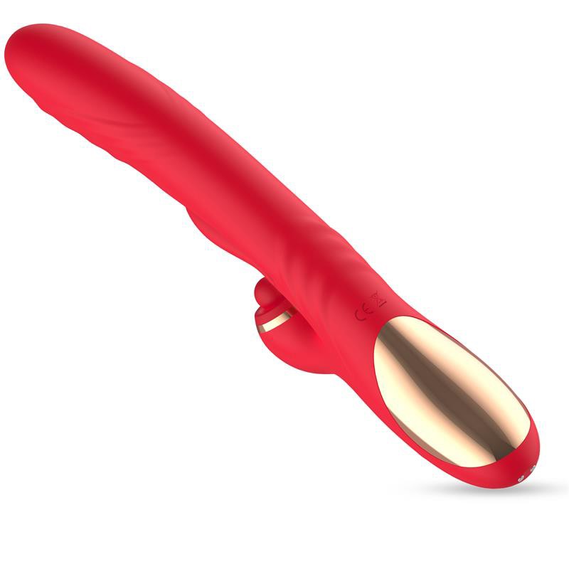 Вибратор тройной стимуляции Action Limbe Vibe Flip Flap Tongue. Артикул: IXI63207
