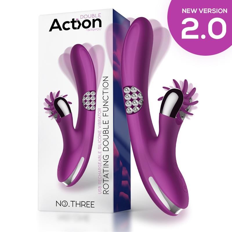 ACTION NO. THREE ROTATOR WITH ROTATING BALLS 360 AND STIMULATING WHEEL. Артикул: IXI63211