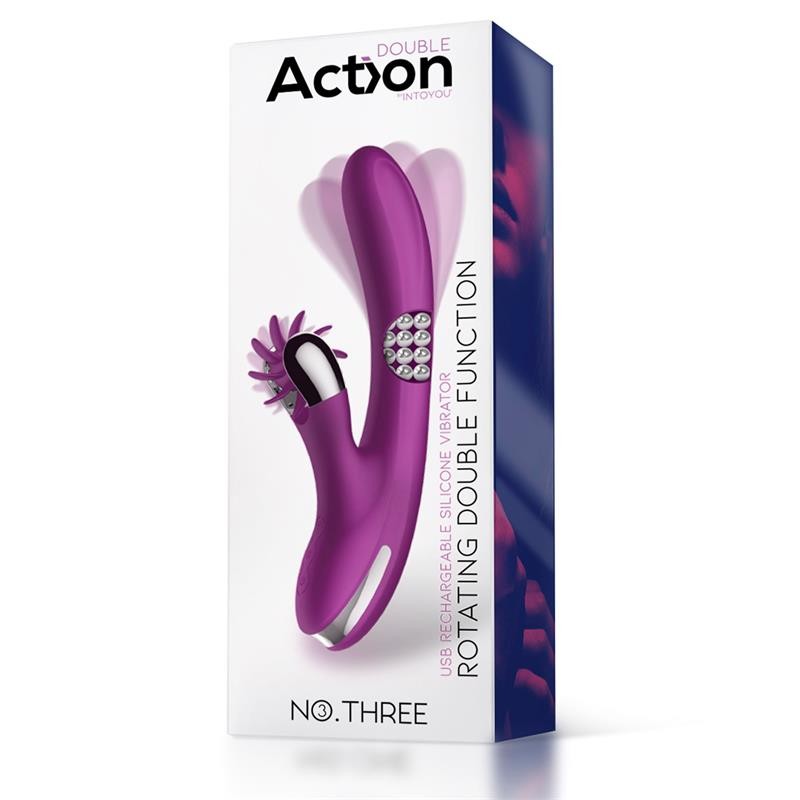 ACTION NO. THREE ROTATOR WITH ROTATING BALLS 360 AND STIMULATING WHEEL. Артикул: IXI63211