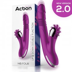 ACTION NO. FOUR UP AND DOWN VIBRATOR WITH ROTATING WHEEL