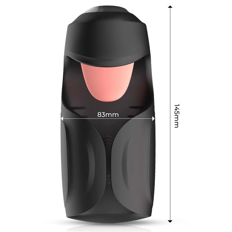 Vibrating masturbator for men Action Kubex Masturbator Licking Tongue. Артикул: IXI63222