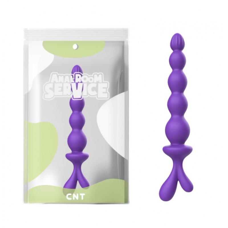 Анальные бусы Heart Base Anal Bead Purple. Артикул: IXI63245