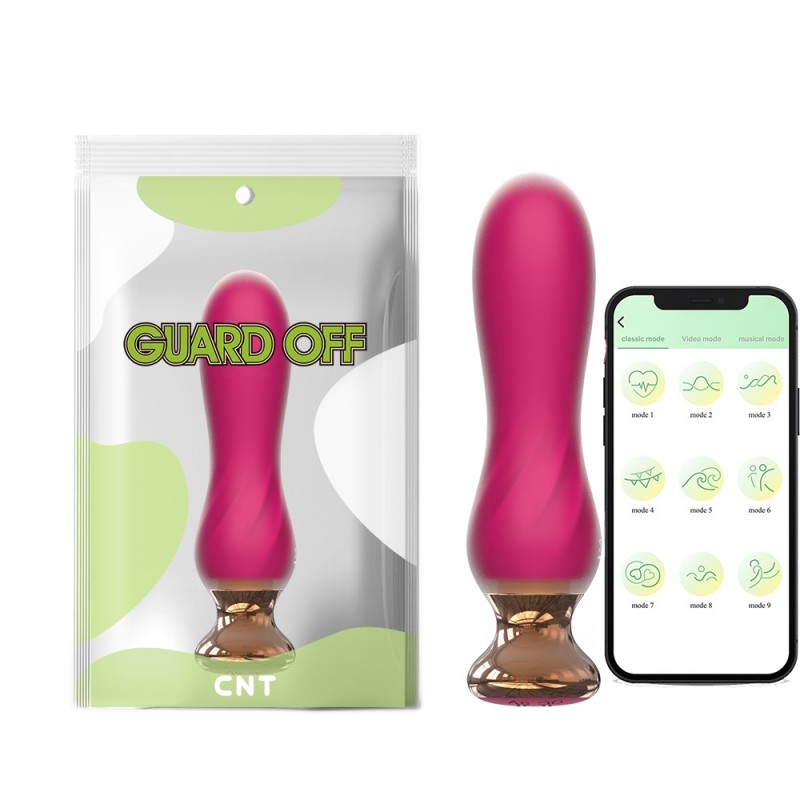 Анальная пробка Sweet Bomb Waving Plug App Version Rose. Артикул: IXI63280