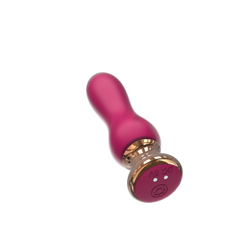 Анальная пробка Sweet Bomb Waving Plug App Version Rose. Артикул: IXI63280