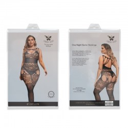  Bedtime Long Sleeved Stockings Black