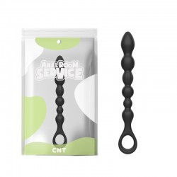Anal beads with ring Missile Anal Bead Black