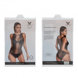   Hot and Spicy Lingerie Black