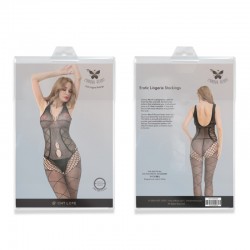   Erotic Lingerie Stockings Black