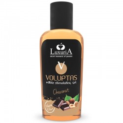 Intimateline Luxuria Voluptas Edible Massage Gel Warming Effect Choconut 100 Ml   