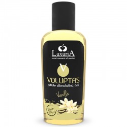 Intimateline Luxuria Voluptas Edible Massage Gel Warming Effect Vanilla 100 Ml   