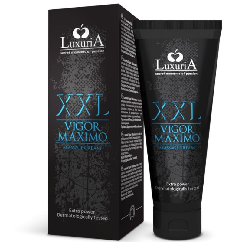 Крем для мужчин Luxuria Xxl Vigor Maximo Massage Cream, 75мл. Артикул: IXI63337