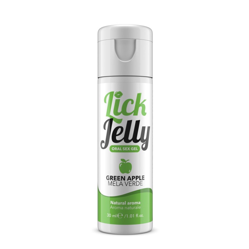 Оральный лубрикант Lick Jelly Oral Sex Gel Green Apple, 50мл. Артикул: IXI63339