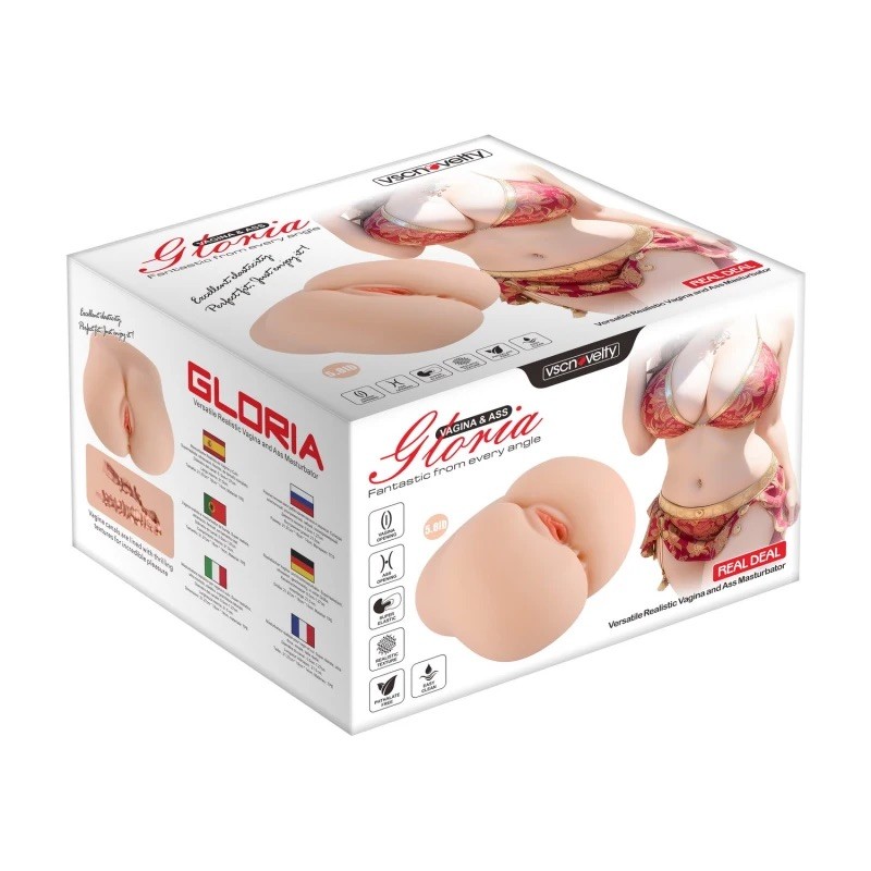Vagina for men Versatile Realistic Vagina and Ass Masturbator-Gloria. Артикул: IXI63373
