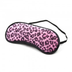    Bdsm Blindfolds Pink Leopard