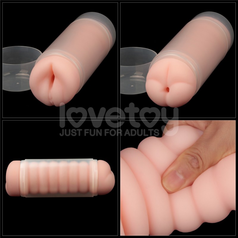 Masturbator for men Virgin-skin Blowout Double Side Stroker Vagina and Ass. Артикул: IXI63406