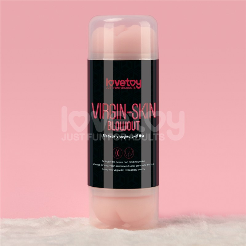 Masturbator for men Virgin-skin Blowout Double Side Stroker Vagina and Ass. Артикул: IXI63406