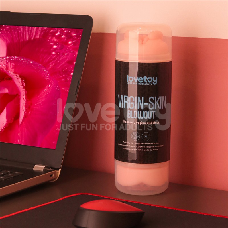 Мастурбатор для мужчин Virgin-skin Blowout Double Side Stroker Vagina and Anus. Артикул: IXI63420