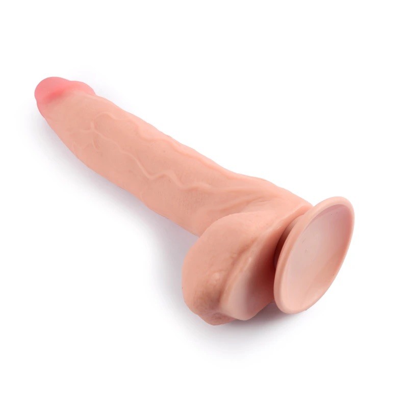 Фаллоимитатор на присоске Sliding Skin Dual layer Dick-King-Sized 12.0. Артикул: IXI63428