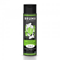 Massage oil Bruma Premium Massage Hot Oil Watermelon 3 In 1, 100ml