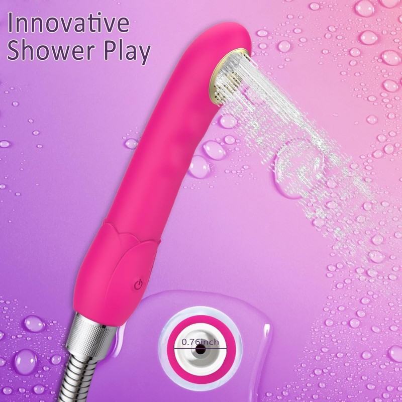 Вибратор насадка для душа Hot Tub Fantasy Vibrator Purple. Артикул: IXI63445