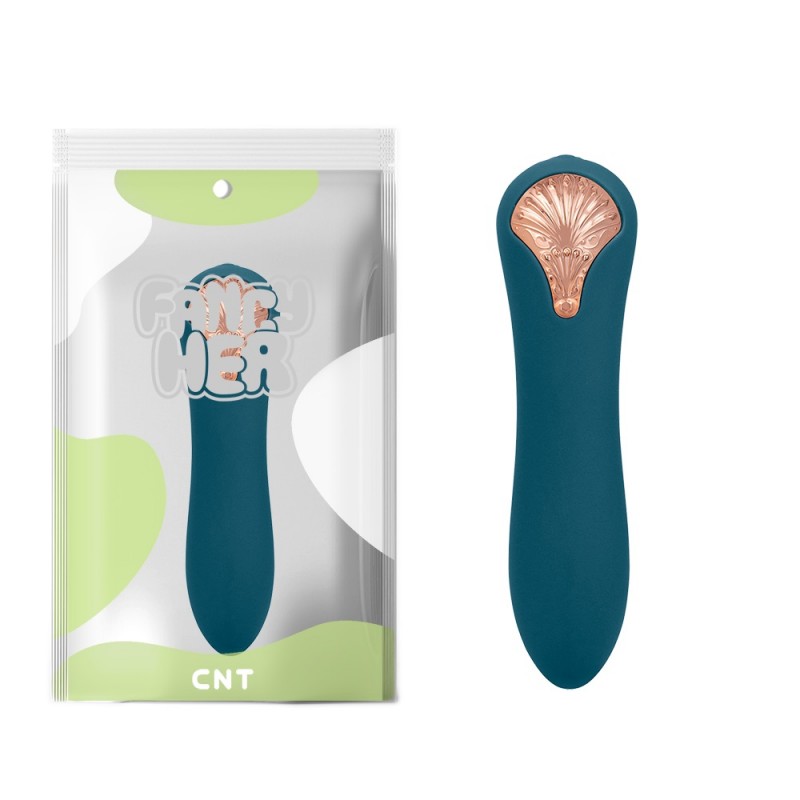 Вибростимулятор для женщин Mini Shell Pattern Green. Артикул: IXI63453