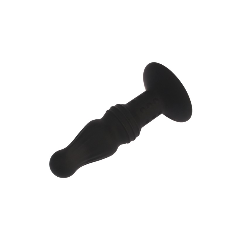 Anal Plug With Suction Cup Black Mont Anal Control Plug 5.0. Артикул: IXI63490